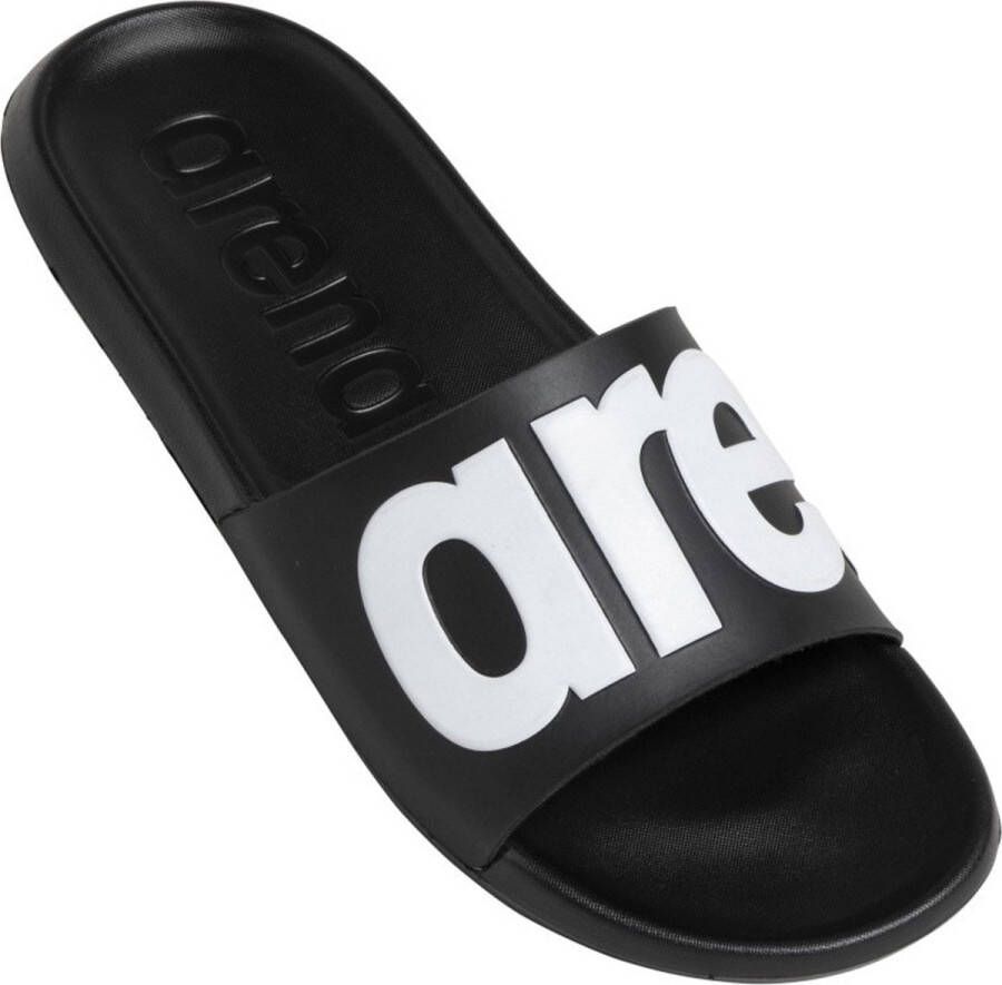 Arena Slippers Unisex zwart wit - Foto 3