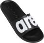 Arena Slippers Unisex zwart wit - Thumbnail 3