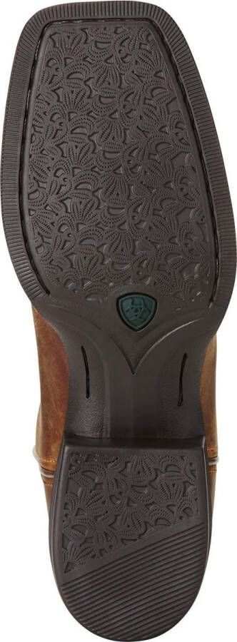 Ariat Round Up Western Boots Rijlaarzen B Powder Brown Square Toe - Foto 3