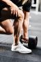 Artin Athletics Mesh Trainer 2 Fitness Schoenen Sportschoenen Platte zool Heren Trainingsschoenen Gymschoenen Crossfit Bodybuilding Wit - Thumbnail 3