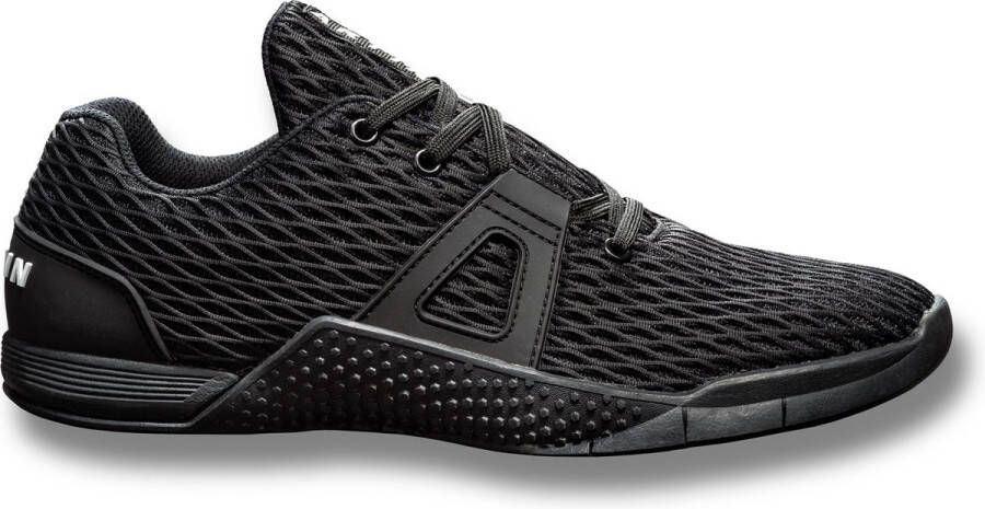 Artin Athletics Fitness Schoenen Sportschoenen Platte zool Heren Trainingsschoenen Gymschoenen Crossfit Bodybuilding Zwart