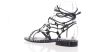 Ash Klassieke Gladiator Sandalen Black Dames - Thumbnail 7