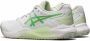 ASICS Tennisschoen Padelschoen Gel Challenger 13 Clay Dames Wit Groen - Thumbnail 5