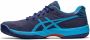 ASICS Padelschoen Tennisschoen Gel Game 9 Heren Blauw - Thumbnail 4