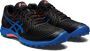 ASICS FF Ultimate Black Electric Blue Hockeyschoen - Thumbnail 4