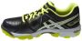 ASICS Gel Blackheath 5 Hockeyschoenen Mannen Zwart Wit Geel - Thumbnail 6