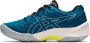 ASICS Gel-Blast 2 GS kinderen Sportschoenen Volleybal Indoor blauw geel - Thumbnail 4