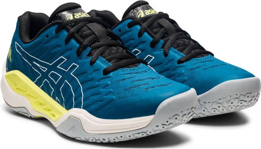 ASICS Gel-Blast 2 GS kinderen Sportschoenen Volleybal Indoor blauw geel