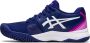 ASICS Gel Challenger 13 Blue White Woman 1042a205 - Thumbnail 4