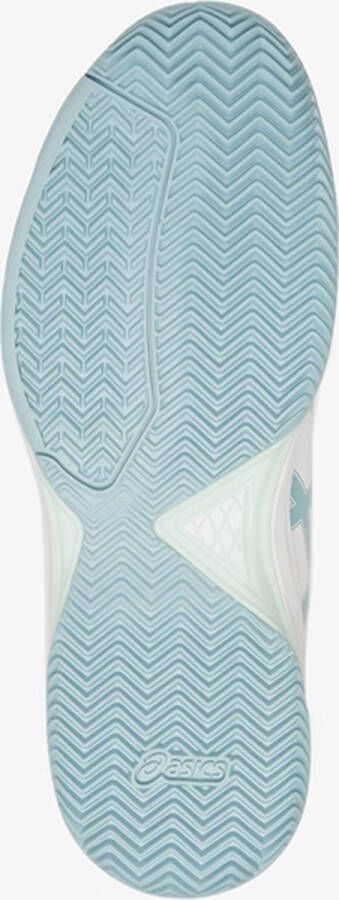 ASICS Women's White And Blue Gel-dedicate 7 Clay 1042a168 103 Shoes ...