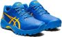 ASICS Field Speed FF Junior Sportschoenen Korfbal Blue Yellow - Thumbnail 4