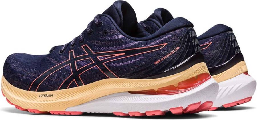 ASICS Gel-Kayano 29 Hardloopschoenen Midnight Papaya Dames