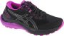 ASICS GEL-Kayano 29 Lite-Show Dames Sportschoenen Hardlopen Weg zwart paars - Thumbnail 4