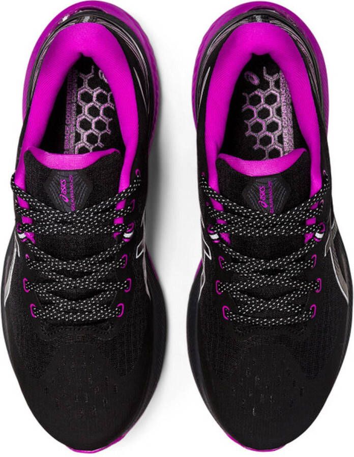 ASICS GEL-Kayano 29 Lite-Show Dames Sportschoenen Hardlopen Weg zwart paars