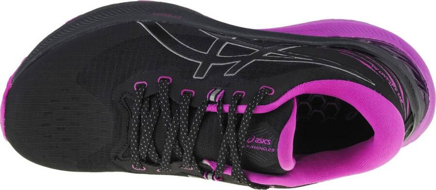 ASICS GEL-Kayano 29 Lite-Show Dames Sportschoenen Hardlopen Weg zwart paars