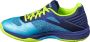 ASICS Gel-Netburner Ballistic Sportschoenen Vrouwen licht blauw donker blauw geel - Thumbnail 2