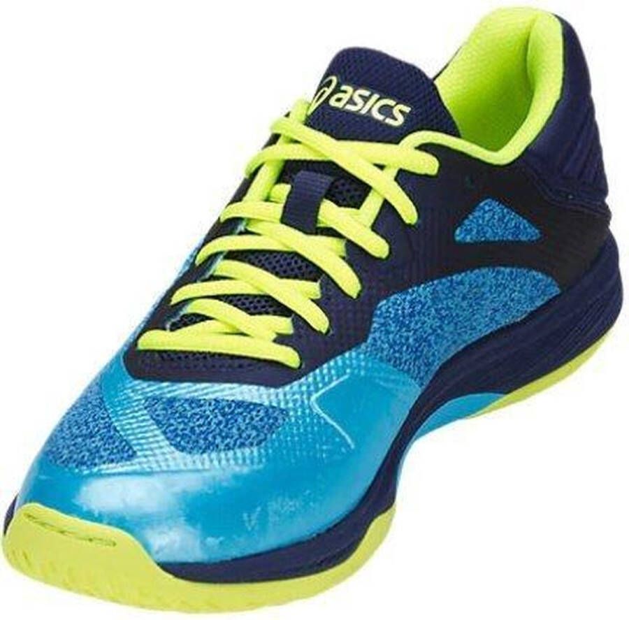 ASICS Gel-Netburner Ballistic Sportschoenen Vrouwen licht blauw donker blauw geel