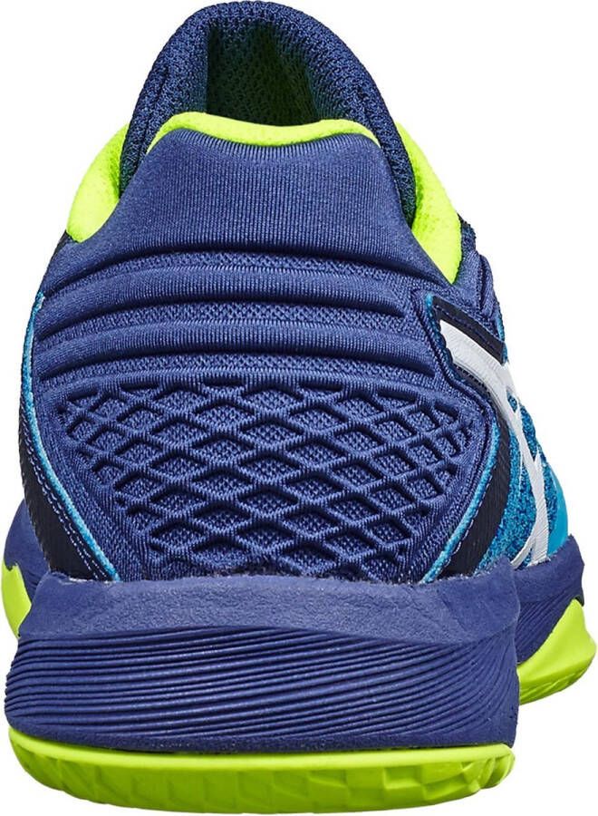 ASICS Gel-Netburner Ballistic Sportschoenen Vrouwen licht blauw donker blauw geel - Foto 4