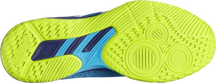 ASICS Gel-Netburner Ballistic Sportschoenen Vrouwen licht blauw donker blauw geel - Foto 6