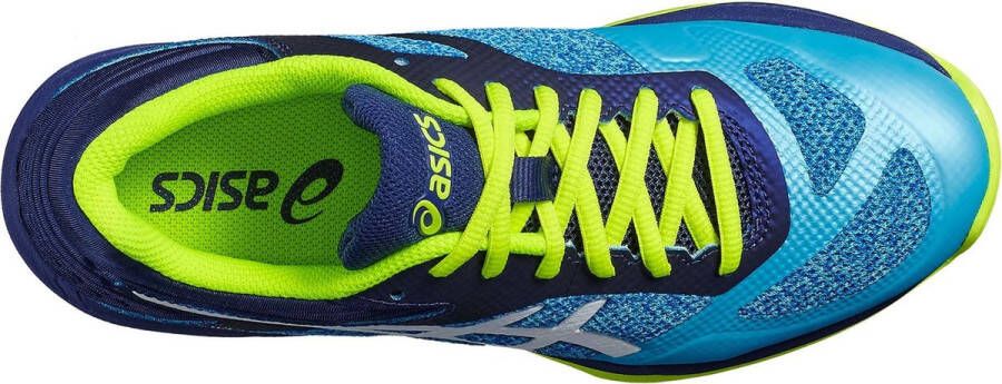 ASICS Gel-Netburner Ballistic Sportschoenen Vrouwen licht blauw donker blauw geel - Foto 7