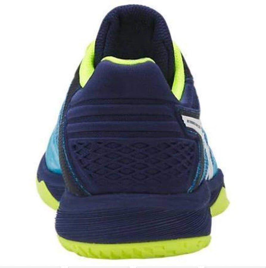 ASICS Gel-Netburner Ballistic Sportschoenen Vrouwen licht blauw donker blauw geel