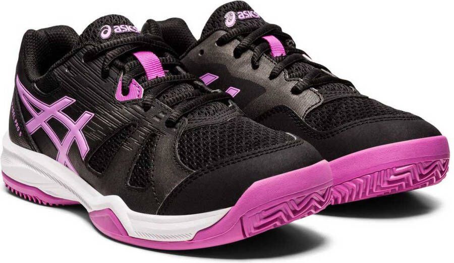 ASICS Girls' Black And Pink Gel Padel Pro 5 Gs 1044a048 002 Padel Shoes - Foto 4