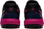ASICS Gel-Peake Sportschoenen Unisex zwart roze blauw - Thumbnail 3