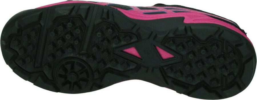 ASICS Gel-Peake Sportschoenen Unisex zwart roze blauw