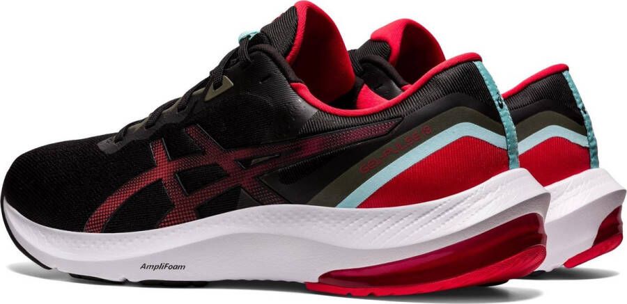 ASICS Gel-Pulse 13 Sportschoenen Mannen Zwart Rood Wit