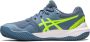 ASICS Tennisschoen Padel Gel Resolution 9 Clay Junior Grijs Groen - Thumbnail 8