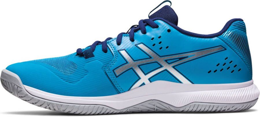 ASICS Gel-Tactic Volleybalschoenen Island Blue Pure Silver Heren - Foto 6