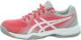 ASICS Gel-Task Indoorschoenen Dames Sportschoenen Vrouwen roze grijs wit - Thumbnail 3