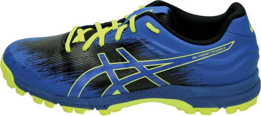 ASICS Gel-Typhoon 3 Sportschoenen 1 3 Mannen zwart blauw geel