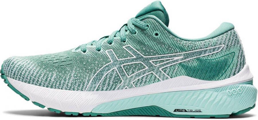 ASICS GT-2000 10 Dames Sportschoenen Hardlopen Weg lichtgroen wit - Foto 3