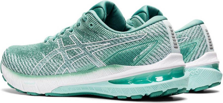ASICS GT-2000 10 Dames Sportschoenen Hardlopen Weg lichtgroen wit - Foto 6