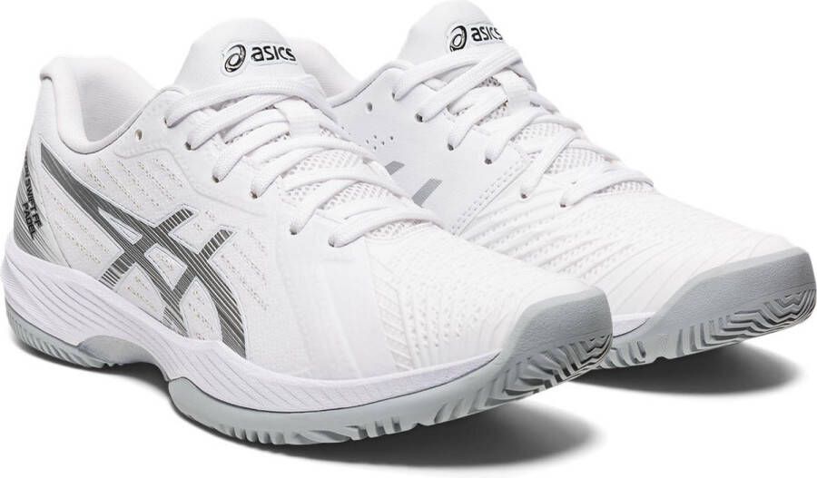 ASICS Padelschoen Tennisschoen Solution Swift FF Dames Wit Zilver - Foto 3