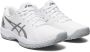 ASICS Padelschoen Tennisschoen Solution Swift FF Dames Wit Zilver - Thumbnail 3