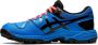 ASICS Gel-Peake Sportschoenen Mannen blauw zwart rood oranje - Thumbnail 5