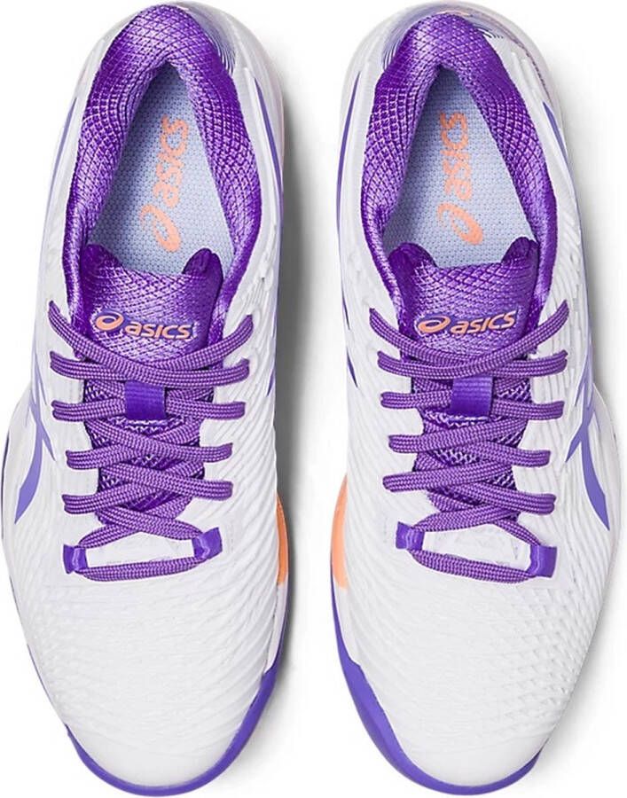 ASICS Tennisschoen Padelschoen Solution Speed FF 2 Clay Dames Wit Paars