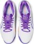 ASICS Tennisschoen Padelschoen Solution Speed FF 2 Clay Dames Wit Paars - Thumbnail 5