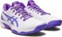 ASICS Tennisschoen Padelschoen Solution Speed FF 2 Clay Dames Wit Paars - Thumbnail 8