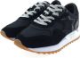 Atlantic stars Dames Sneakers Stof Suède Rubber Black Dames - Thumbnail 7