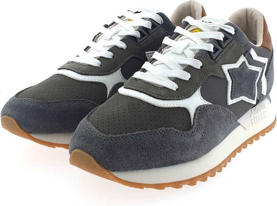 Atlantic Stars Heren Sneakers Dracoc Sneaker Grey Grijs