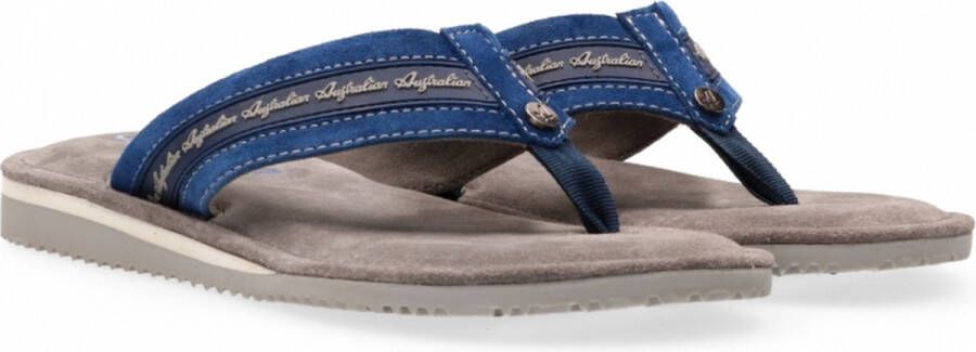 Australian Footwear Azurro Slippers Blauw Blue Grey - Foto 2