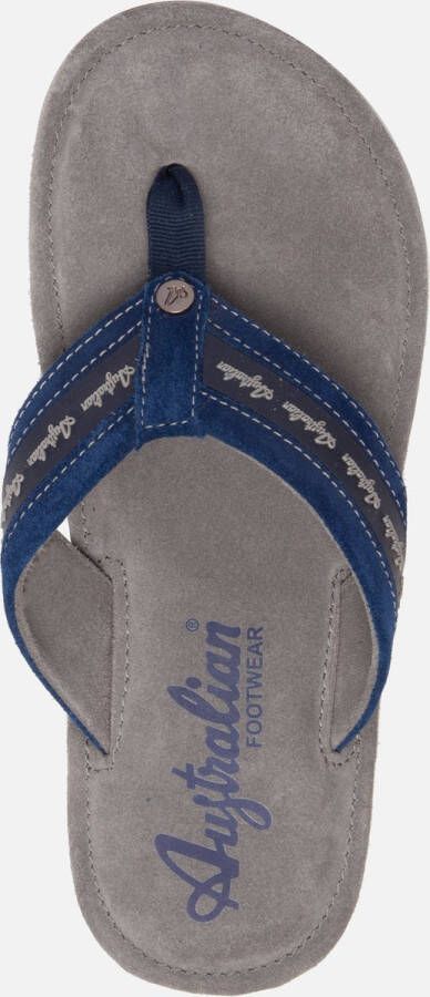 Australian Footwear Azurro Slippers Blauw Blue Grey - Foto 7