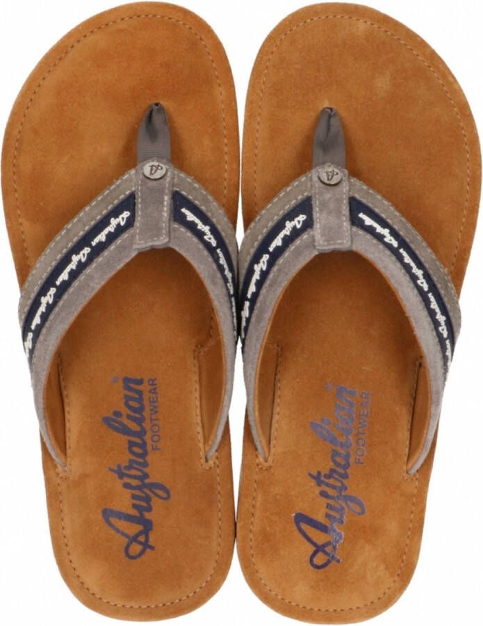 Australian Azzuro slippers grijs