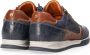 Australian Footwear Browning Leather Sneaker casual Ocean Blue-Cognac - Thumbnail 3