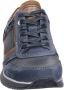 Australian Footwear Browning Leather Sneaker casual Ocean Blue-Cognac - Thumbnail 5
