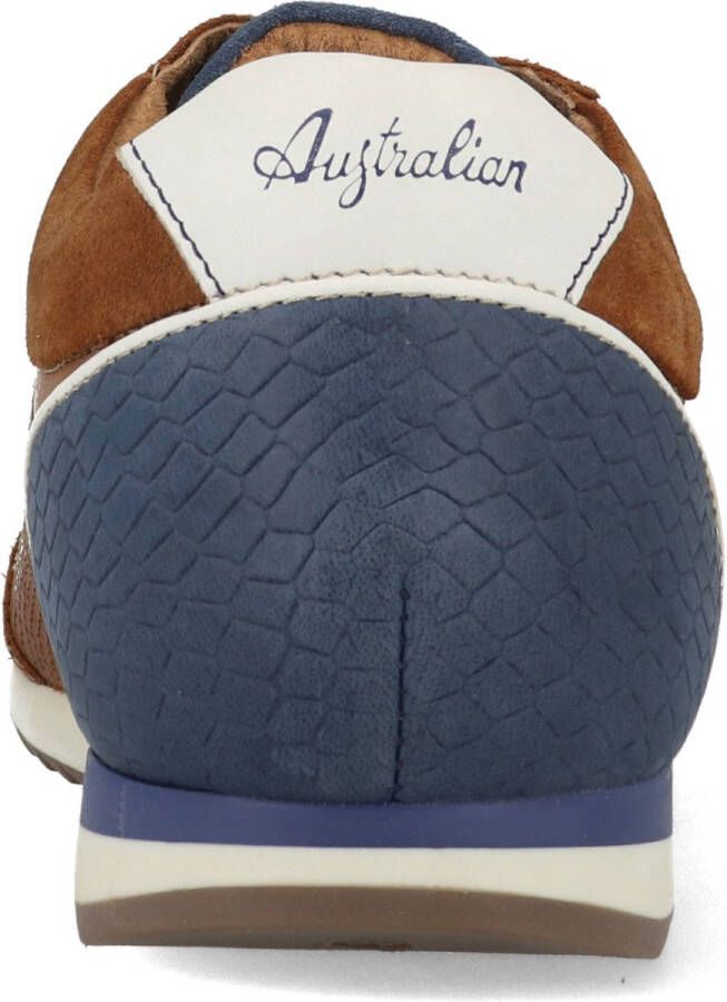 Australian Camaro Lage sneakers Leren Sneaker Heren Bruin - Foto 2