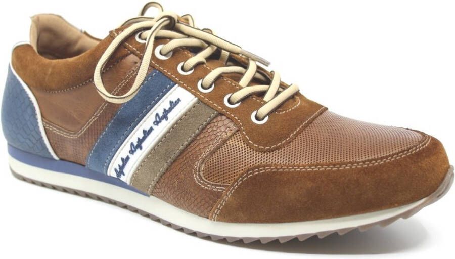 Australian Camaro Lage sneakers Leren Sneaker Heren Bruin - Foto 7
